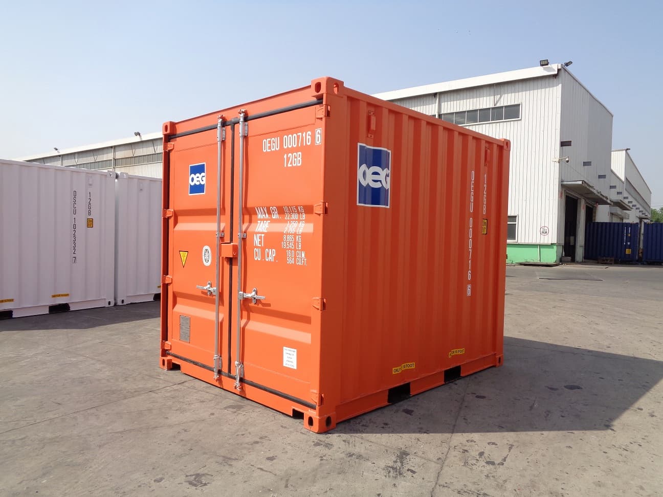 10’’ Standard Shipping Container