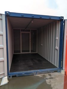 Shipping container at Youngs Transport Ltd