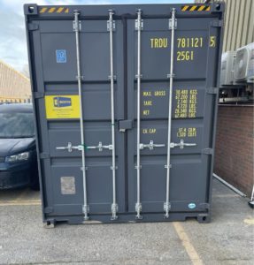 20ft high cube container for BGFX Ltd