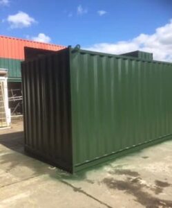 30ft cut down container, side image