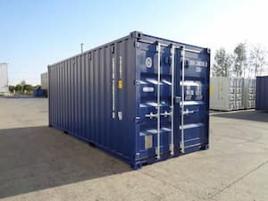 20ft container in blue