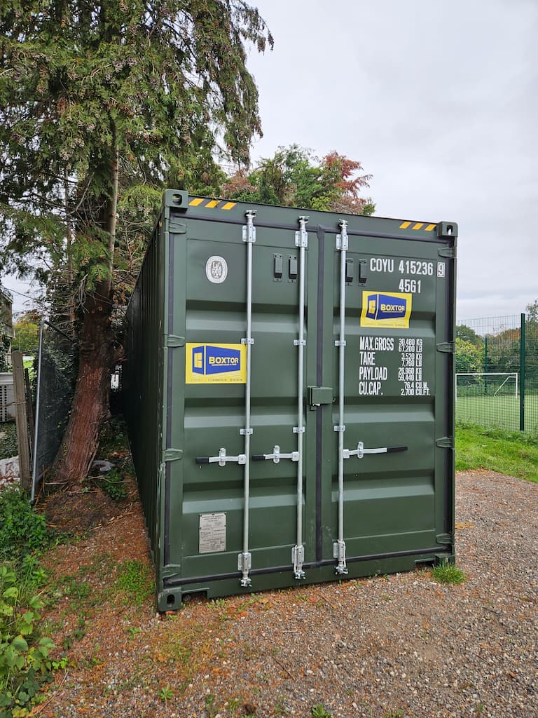 40ft high cube shipping container