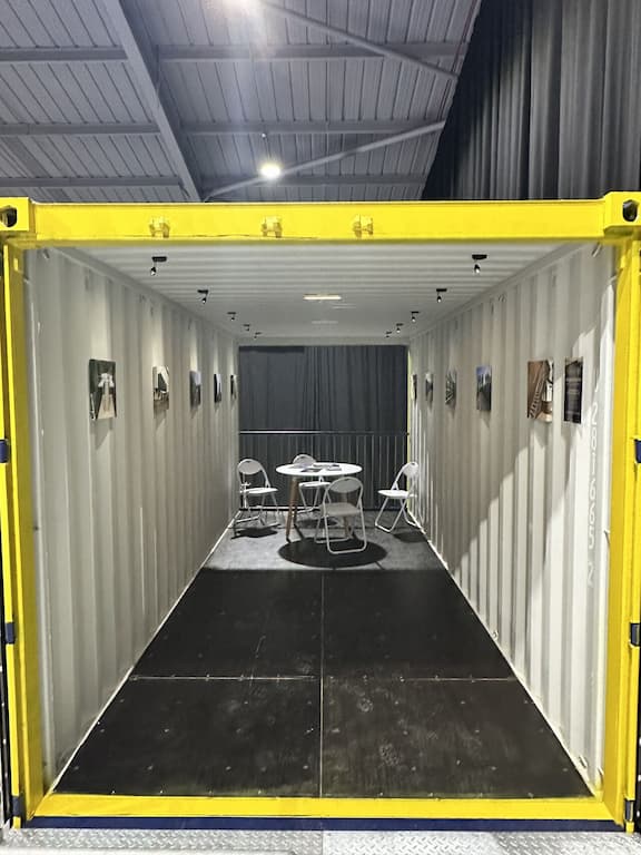 Inside a container at SSA conference 2025