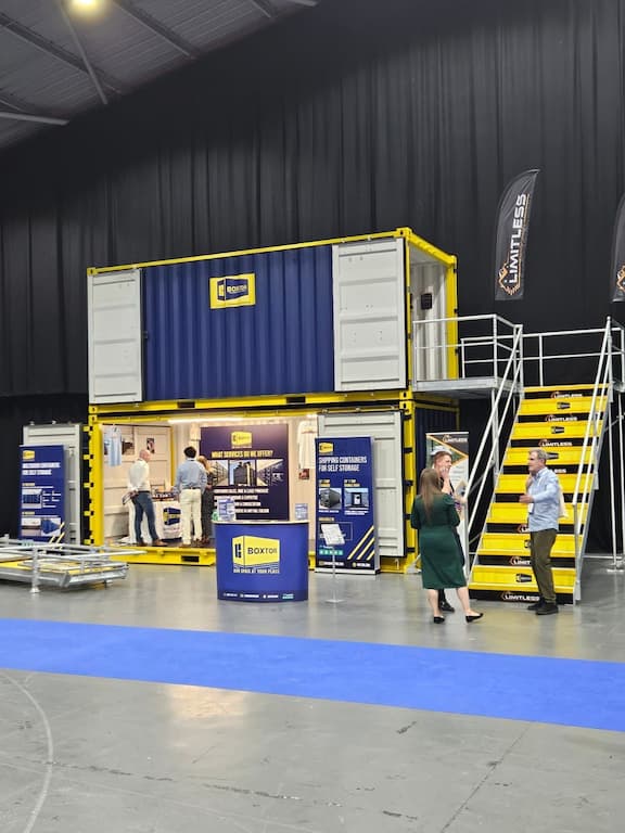 Boxtor's exhibition stand at SSA show 2025