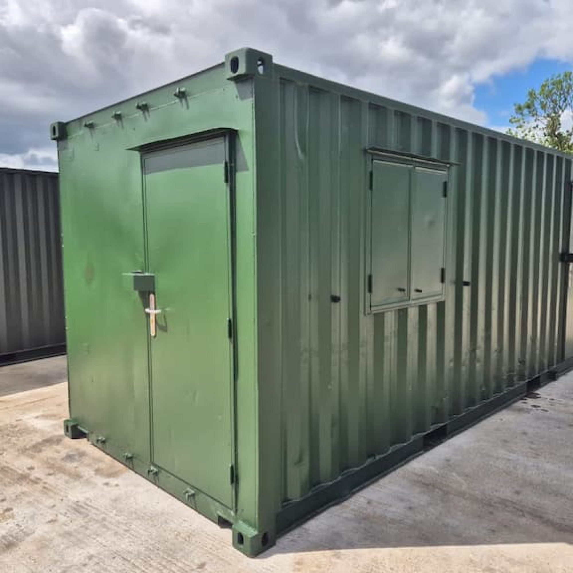 Used cabin container