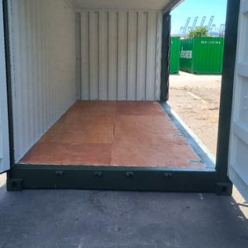 20' side opening container
