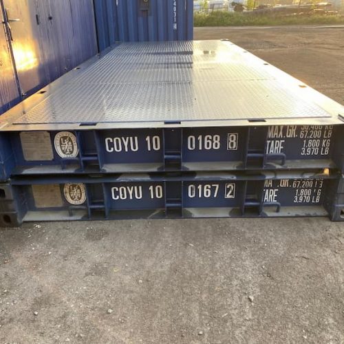 Platform flat containers