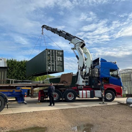 40ft high cube container