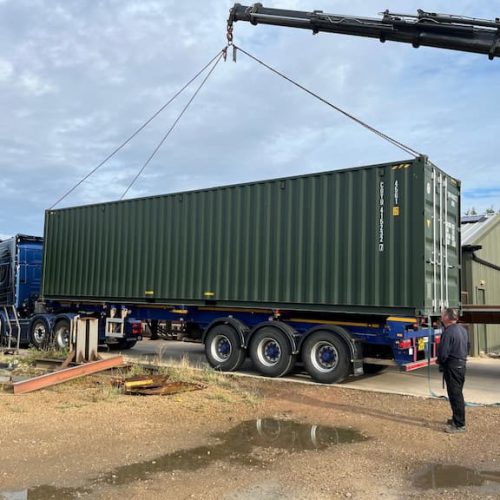 40ft high cube container